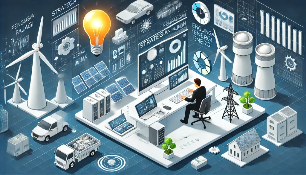 Ilustrasi pengelolaan pajak perusahaan energi dengan strategi efisiensi energi - SMR Jasa Konsultan Pajak Profesional Terpercaya Bekasi