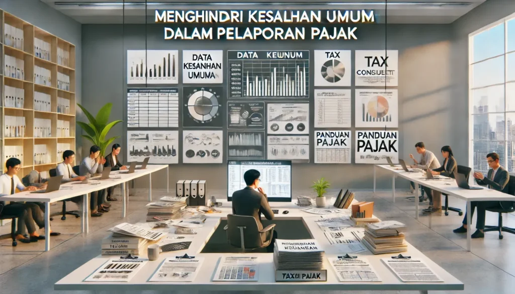 Menghindari Kesalahan Pelaporan Pajak yang Umum | SMR Jasa Konsultan Pajak Profesional Bekasi