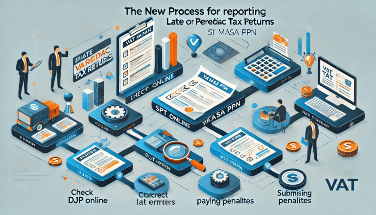 Cara Baru Melaporkan SPT Masa PPN yang Terlambat atau Bermasalah