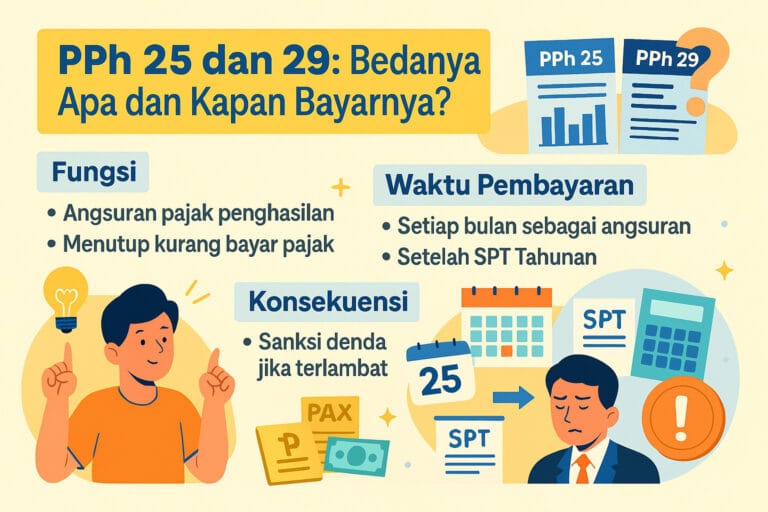 PPh 25 dan 29: Apa Bedanya dan Kapan Bayarnya?