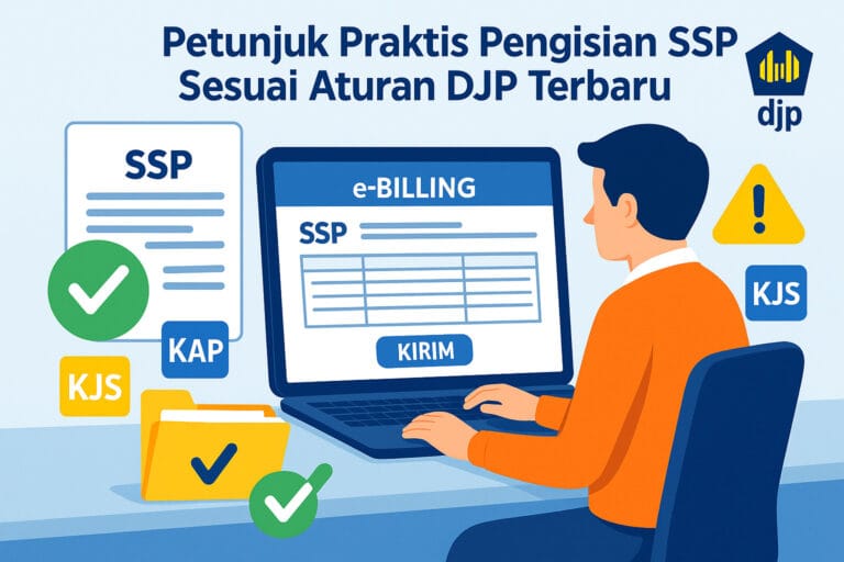 Petunjuk Praktis Pengisian SSP Sesuai Aturan DJP Terbaru untuk Bayar Pajak