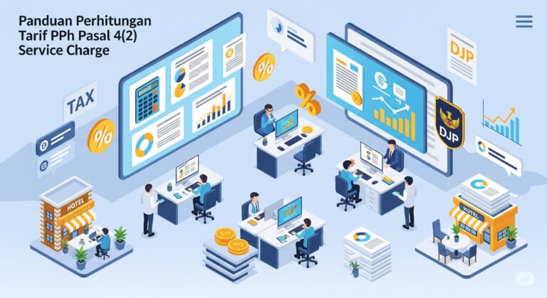 Panduan Perhitungan Tarif PPh Pasal 4 (2) Service Charge