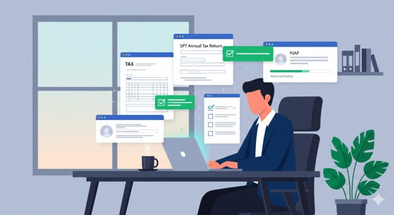 Panduan Singkat Lapor SPT Tahunan Online via PJAP