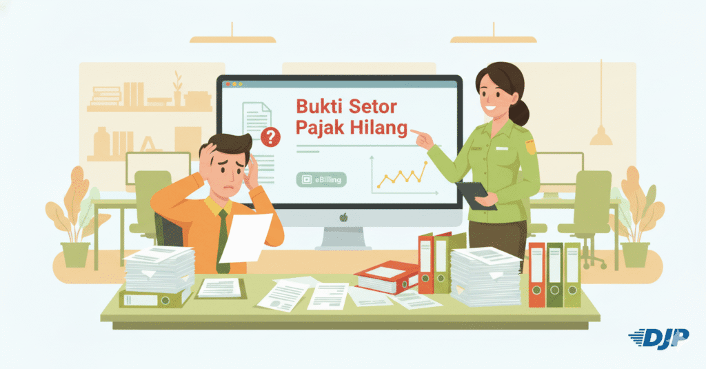 Solusi Jika Bukti Setor Pajak Hilang