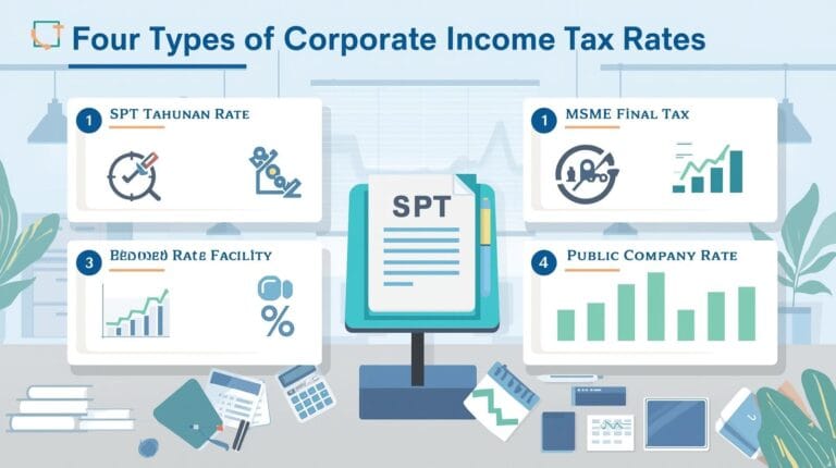 Kenali 4 Jenis Tarif Pajak SPT PPh Badan