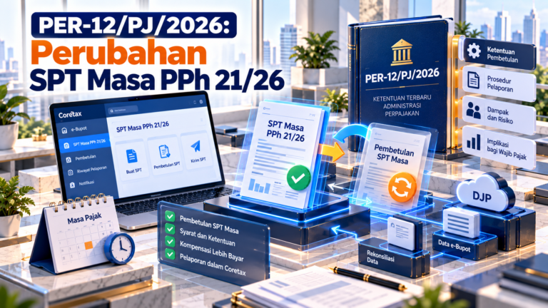PER-12/PJ/2026 tentang perubahan pembetulan SPT Masa PPh 21/26